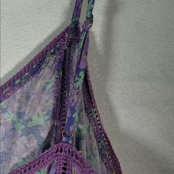 Vintage Spell Wildflower Mini Dress Size Medium - Picture 9 of 15